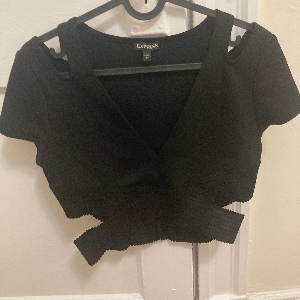 Express Cut-Out Crop Top